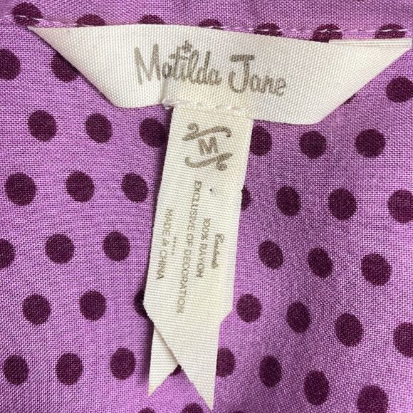 Matilda Jane Once Upon a Time Dusk Dawn Floral Top Style Number 22610T size M - Picture 9 of 9